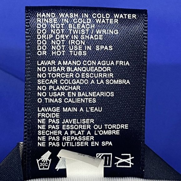 New Tommy Hilfiger Women's 16 Halter One Piece Padded Swimsuit 50+ UPF/SPF - Picture 9 of 10